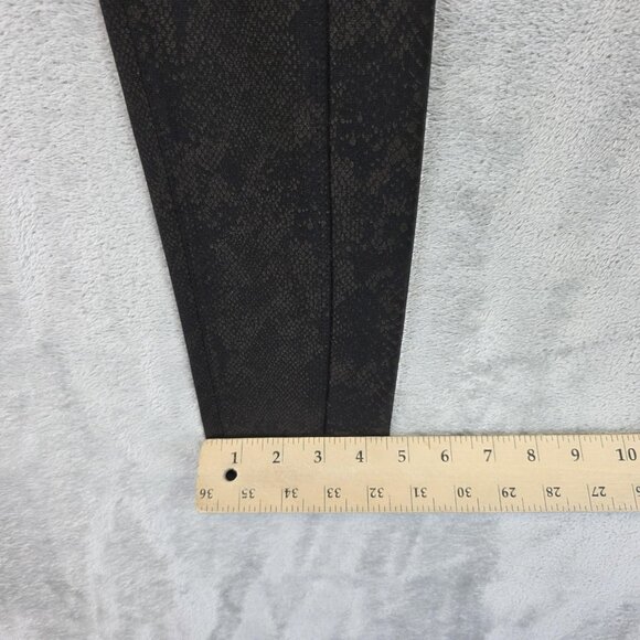 Liverpool Pants Womens 2 Copper Black Python Print Slim Stretch Dress Trousers - Picture 7 of 13